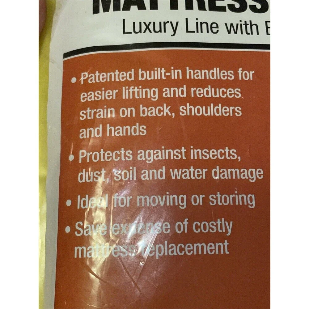 Moving Storage Protection Cover  Deluxe Twin Mattress Box Spring Bag Set U-Haul